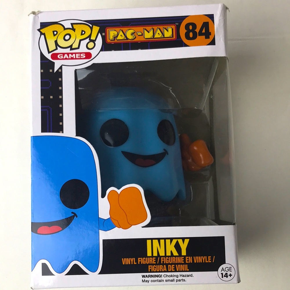 Funko pop Pac-man inky 84 figurine NWOT
